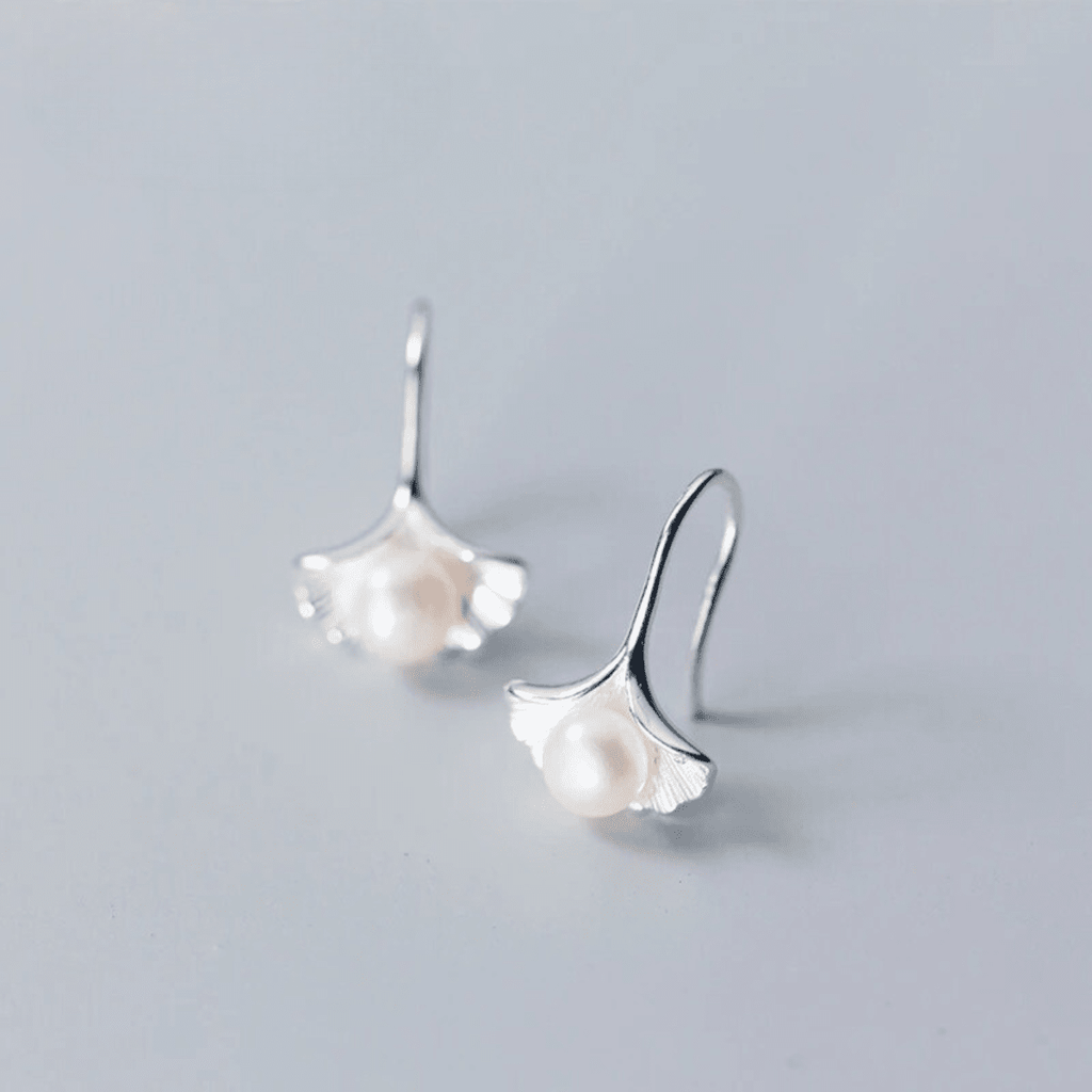 Perlenmuschel Ohrringe - Eleganz