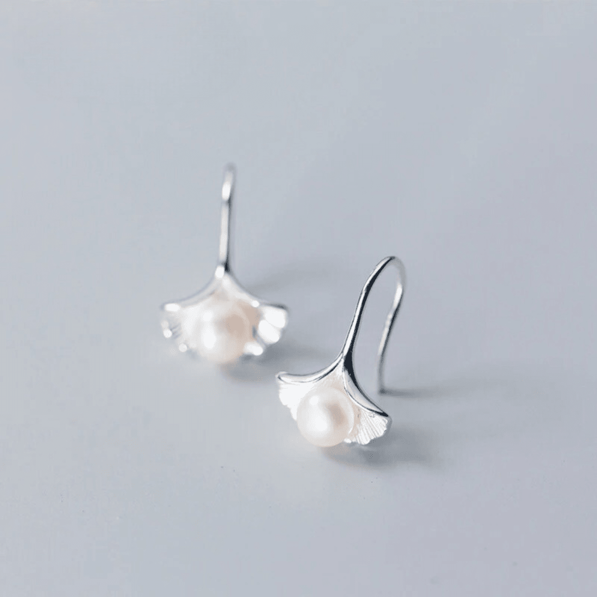Perlenmuschel Ohrringe - Eleganz
