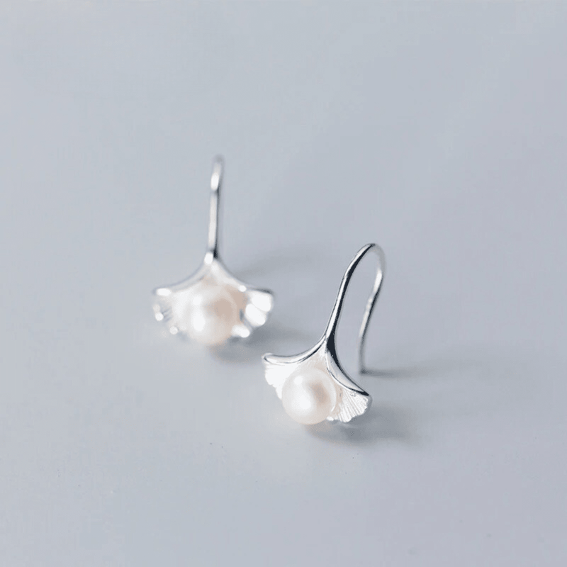 Perlenmuschel Ohrringe - Eleganz