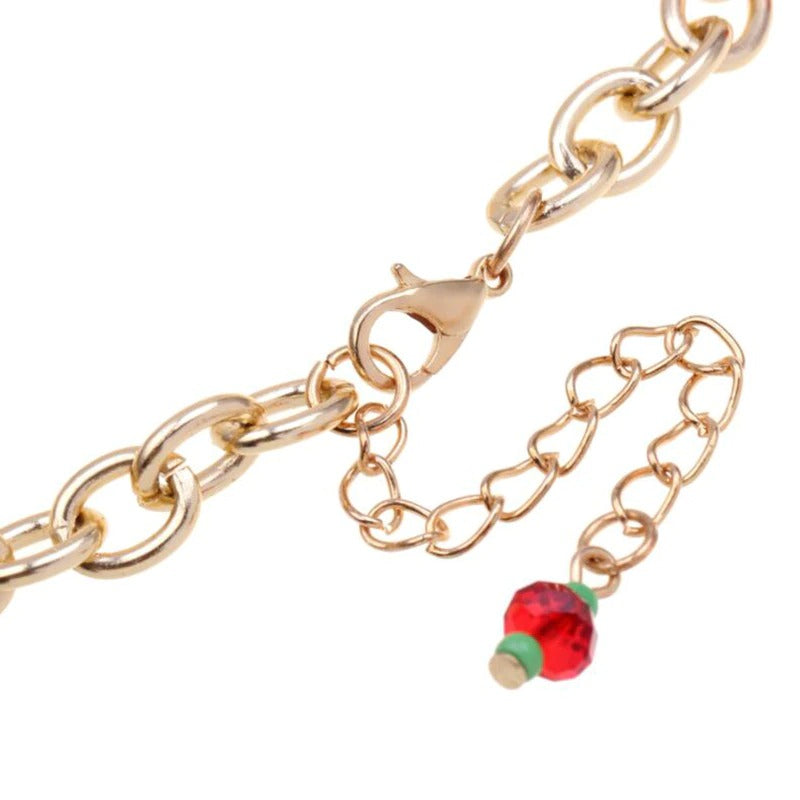 Entzückende Perlen-Charm-Armbänder mit Weihnachtsmotiven