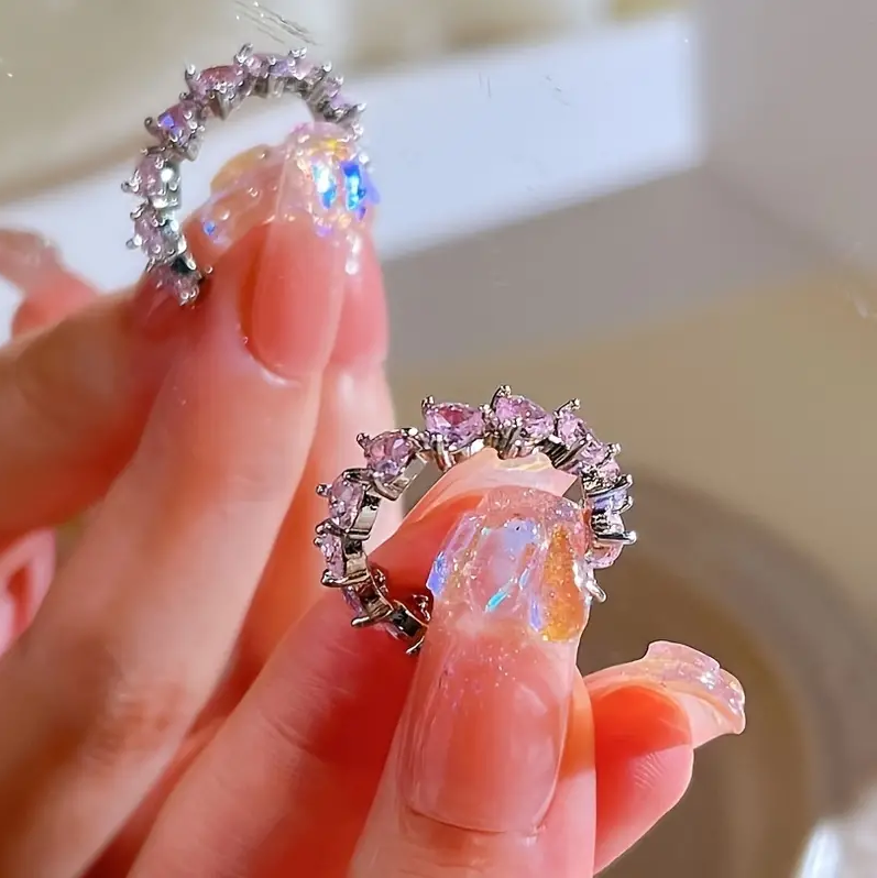 Chavri - Geschätzt  Herz Ringe