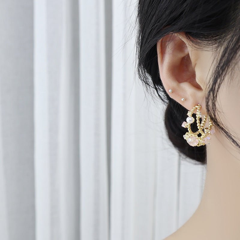 [Ausverkauf] Pink Paradise Creolen