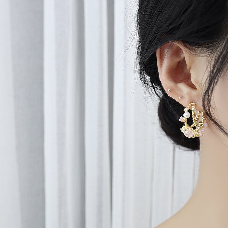 [Ausverkauf] Pink Paradise Creolen