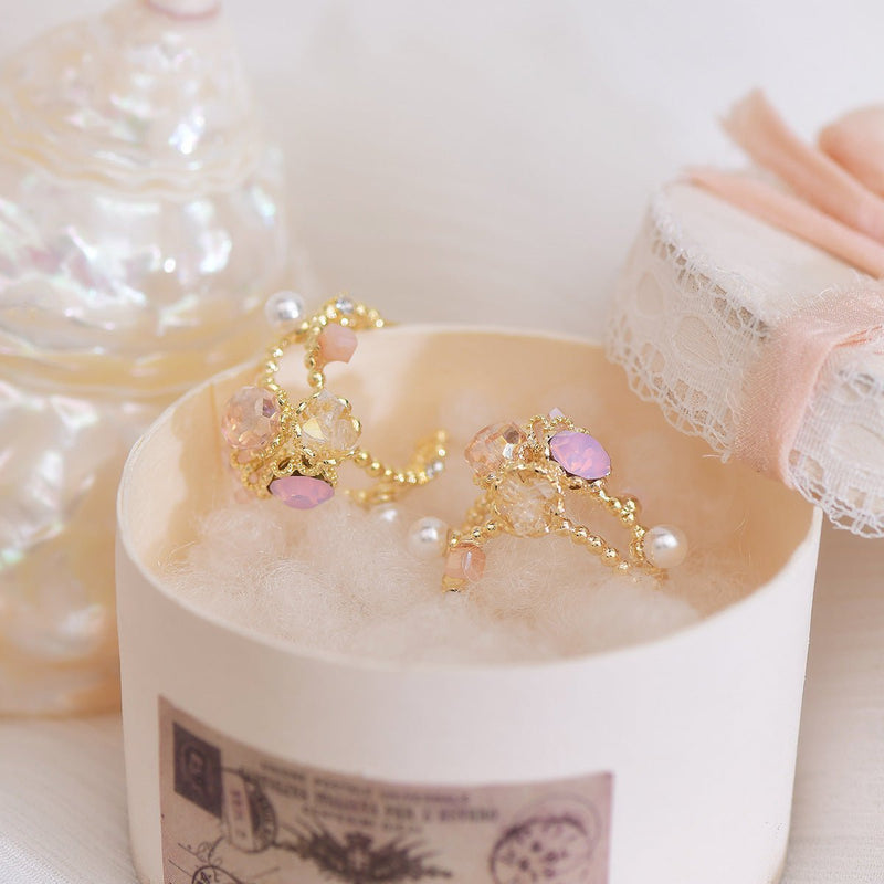 [Ausverkauf] Pink Paradise Creolen