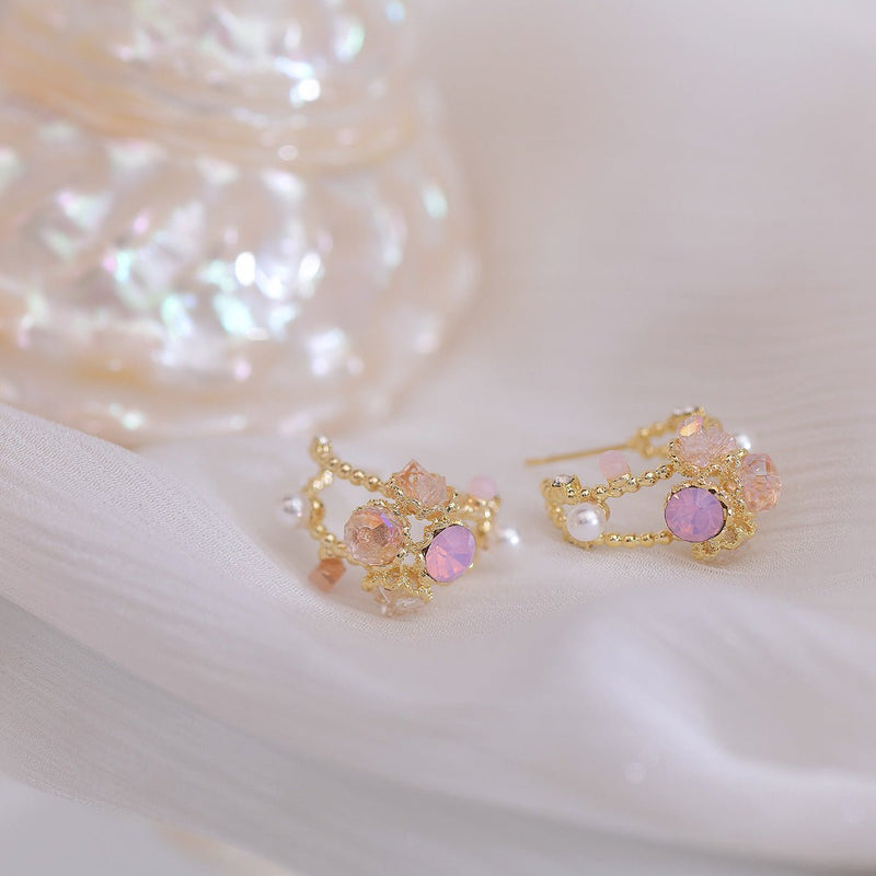 [Ausverkauf] Pink Paradise Creolen