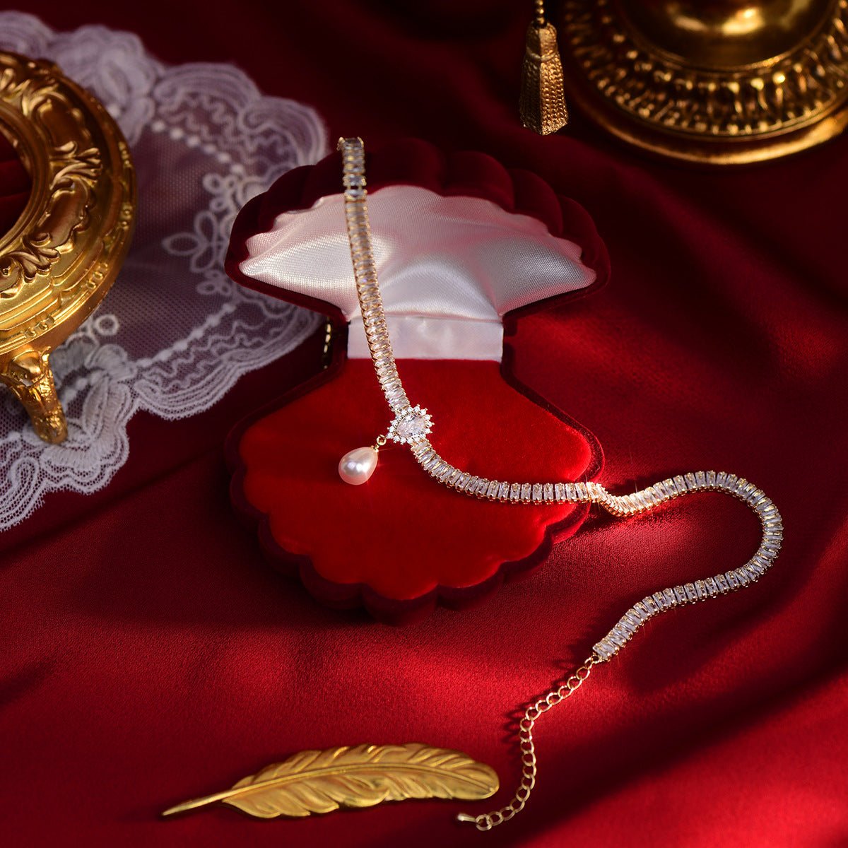 Prinzessinnen Halskette - Barbara