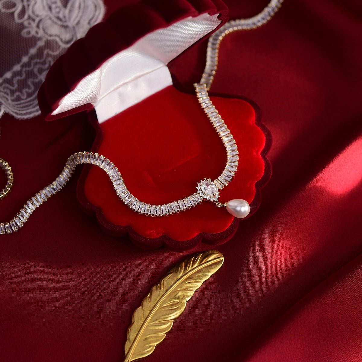 Prinzessinnen Halskette - Barbara