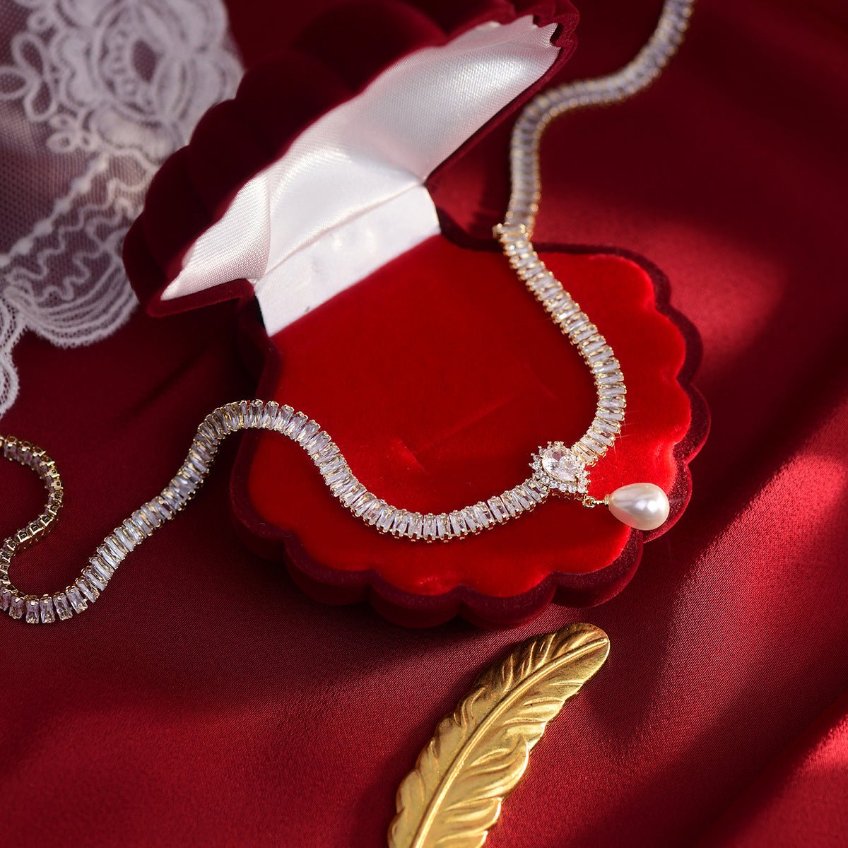 Prinzessinnen Halskette - Barbara