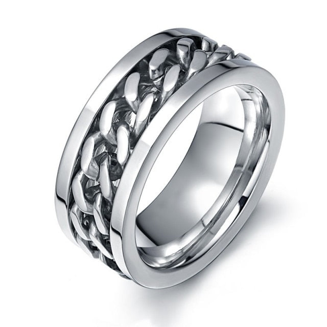 Kettenspinnring - Sterling Silber