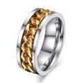 Kettenspinnring - Sterling Silber