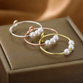 Perlen-Fidget-Ring - verstellbar