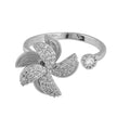 Windmühle Sterling Silber Fidget Ring - verstellbar