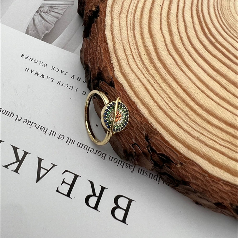 Rotierender Planetenring - Einstellbar