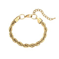 Armband aus gedrehter Kordelkette