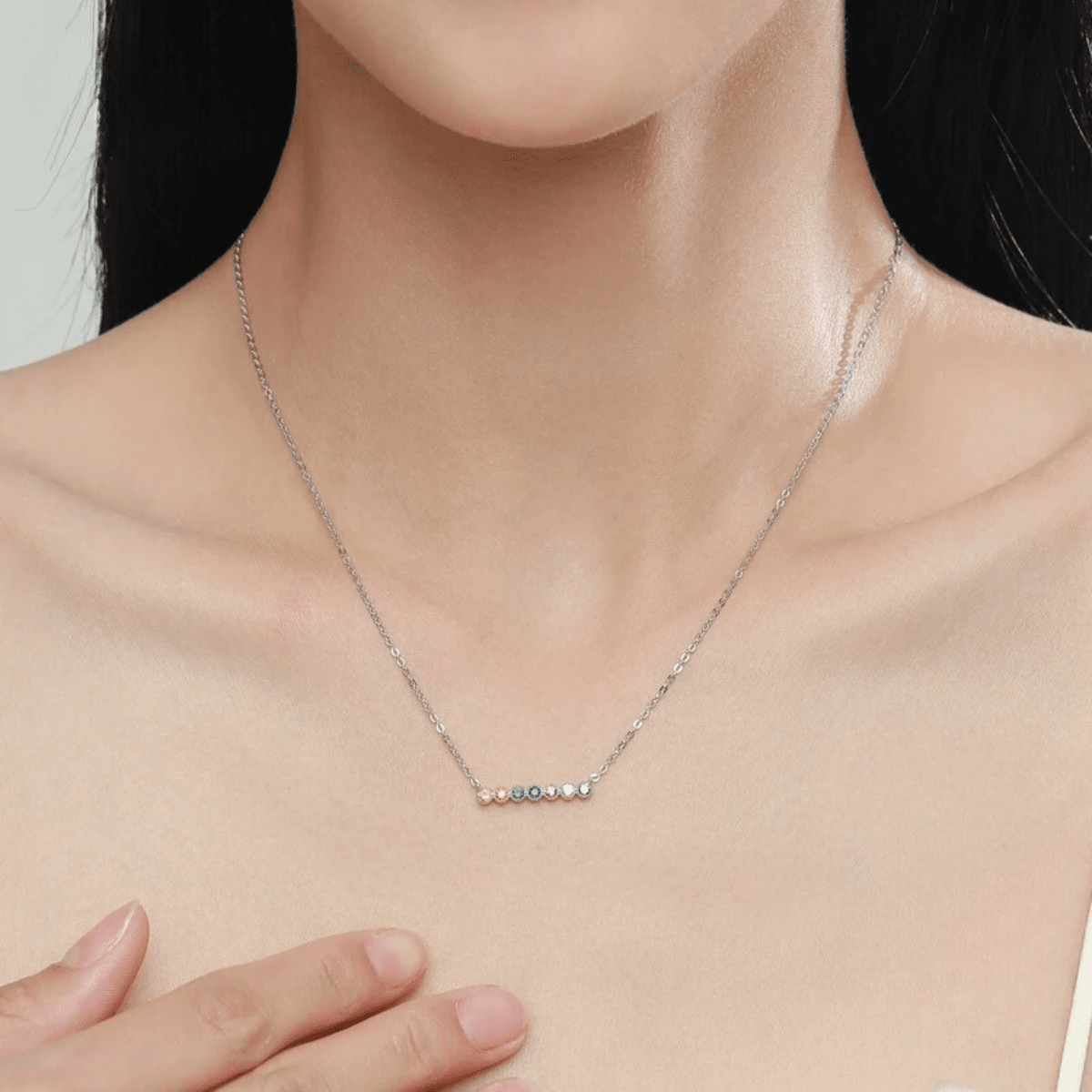 Halskette mit funkelndem Radiance-Charm