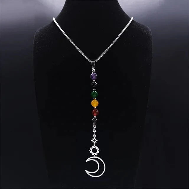 Reiki-Chakra-Halskette