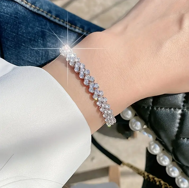 Carmiora - Geflochtenes Blatt-Armband