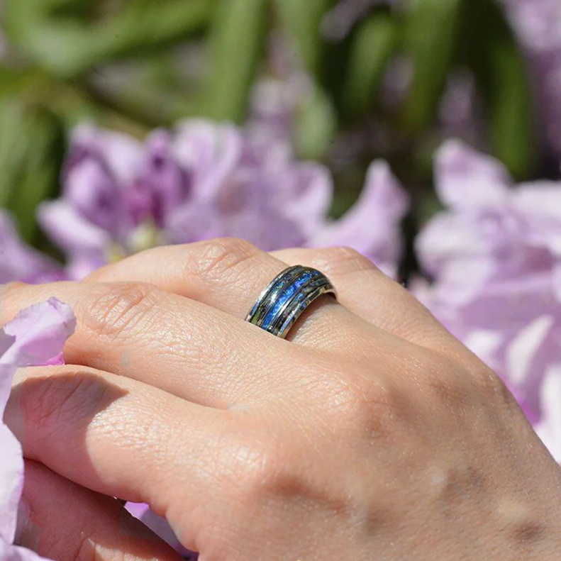 Carmiora - Blauer Opal Ring