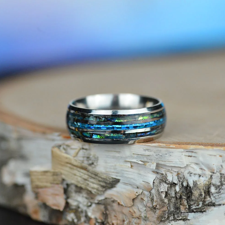 Carmiora - Blauer Opal Ring