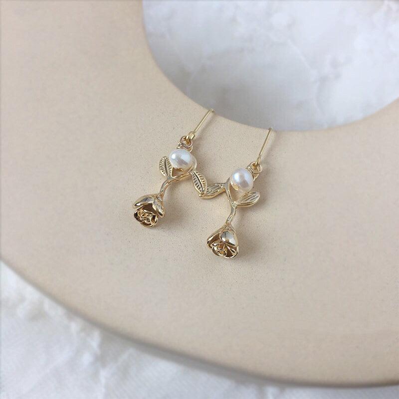 Rosenohrringe (2 Stile)