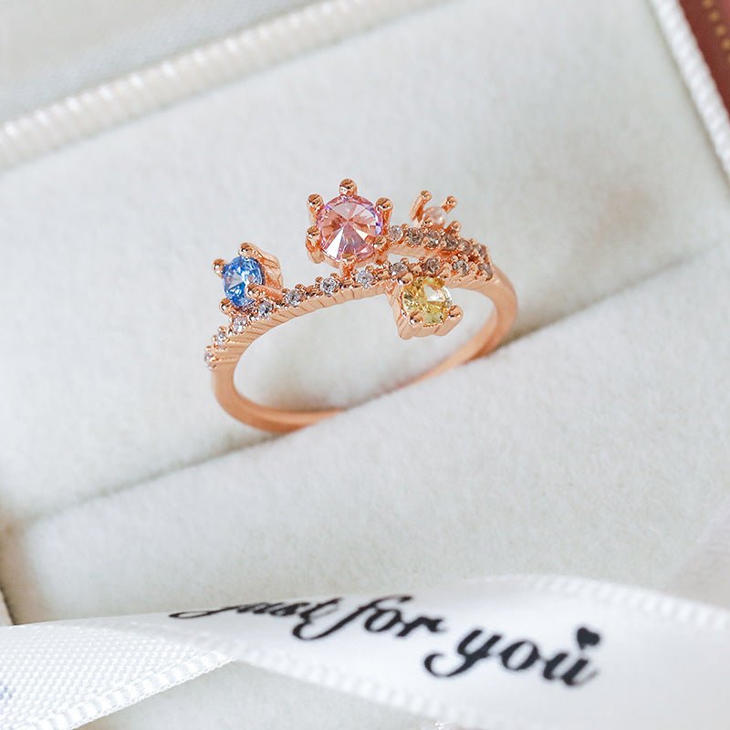 Nebelring aus Roségold