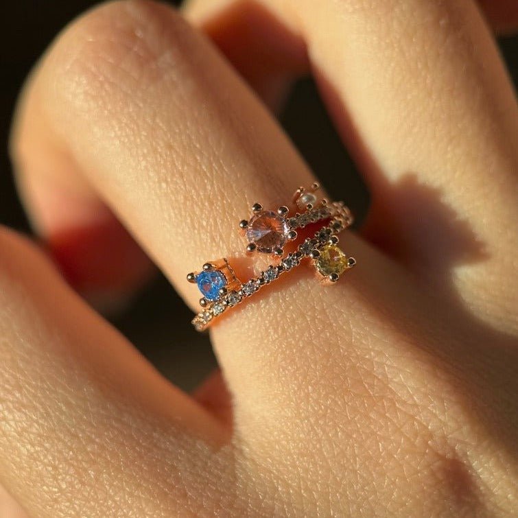 Nebelring aus Roségold