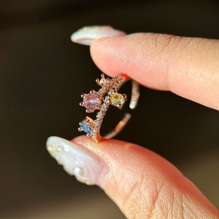 Nebelring aus Roségold