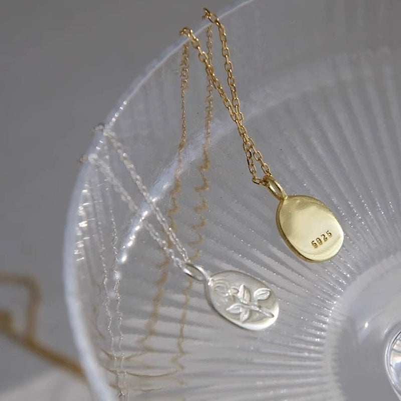 Rosenkette (massives Silber) - Vicky