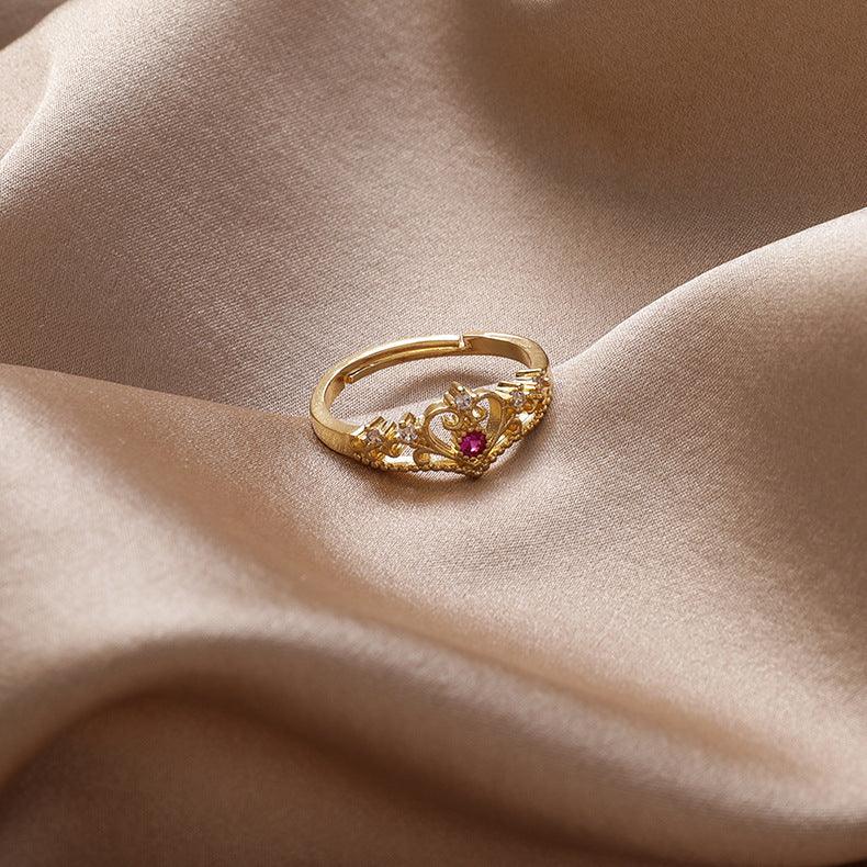 Königlicher Kronenring (3 Farben)