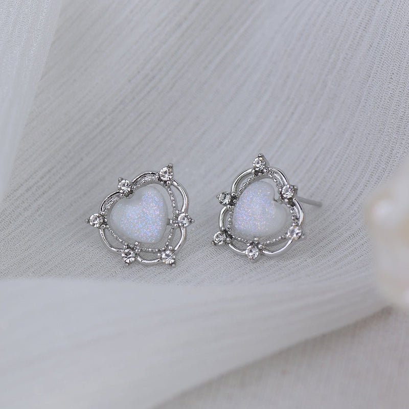 [Beispielverkauf] Herz-Ohrstecker - Echo