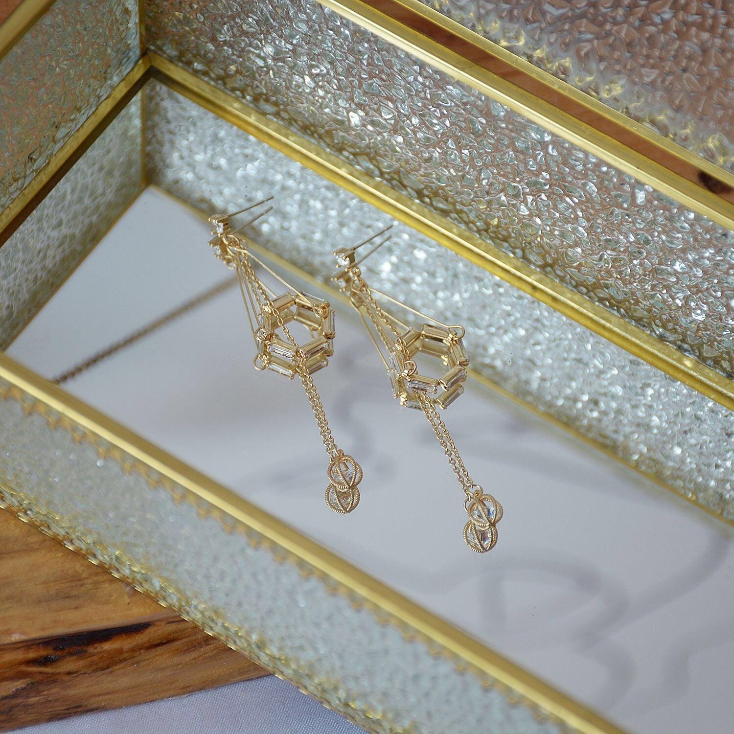 [Beispielverkauf] Windspiel-Ohrringe