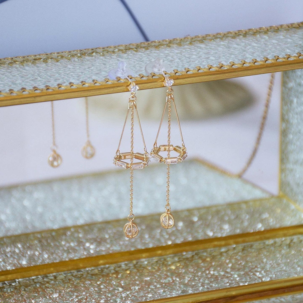 [Beispielverkauf] Windspiel-Ohrringe