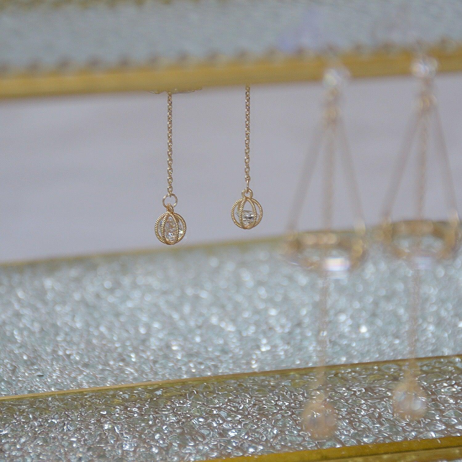 [Beispielverkauf] Windspiel-Ohrringe