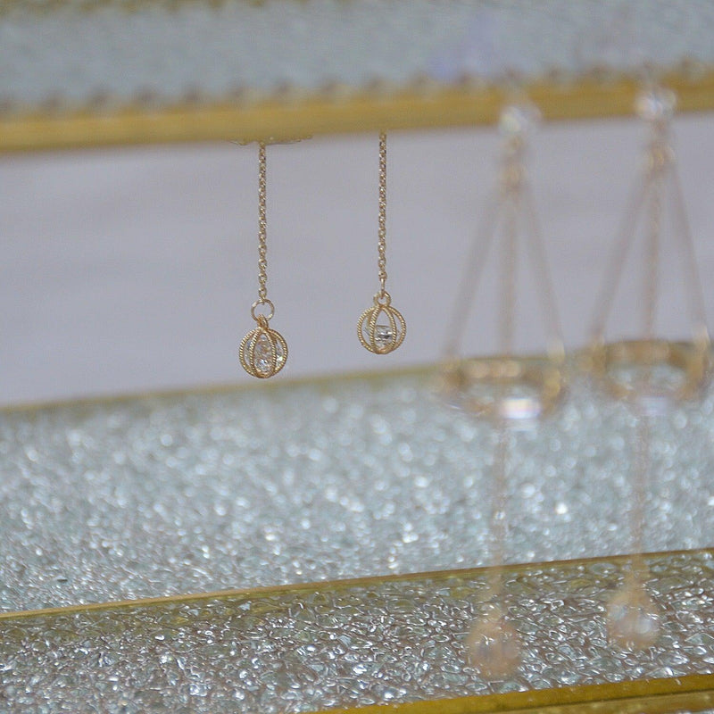 [Beispielverkauf] Windspiel-Ohrringe