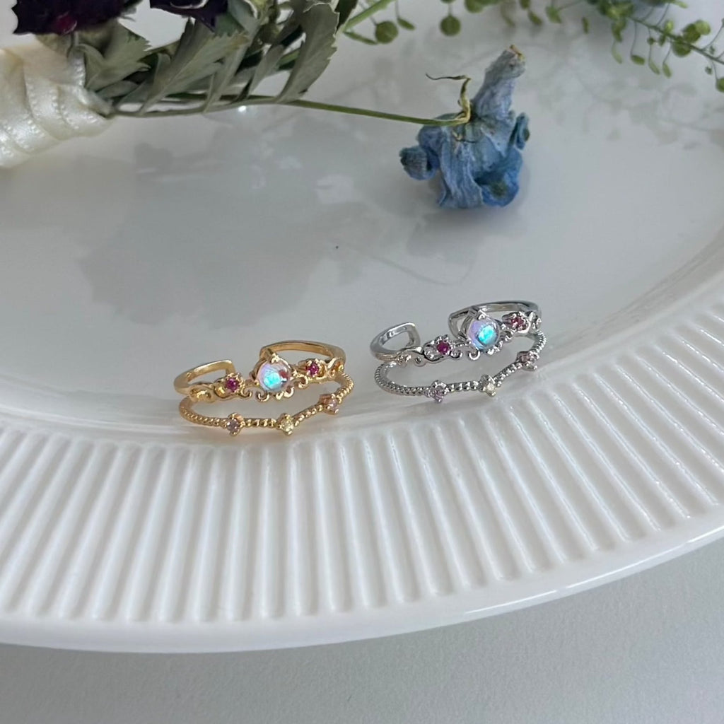 Silberner Aurora-Ring - Gretchen