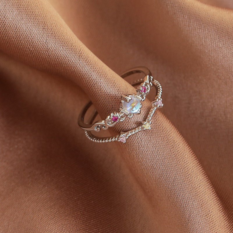 Silberner Aurora-Ring - Gretchen