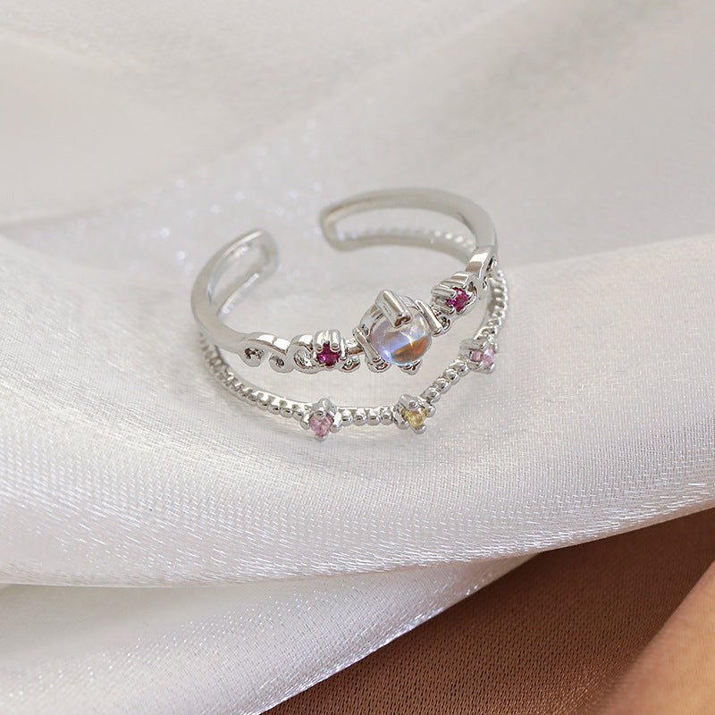 Silberner Aurora-Ring - Gretchen