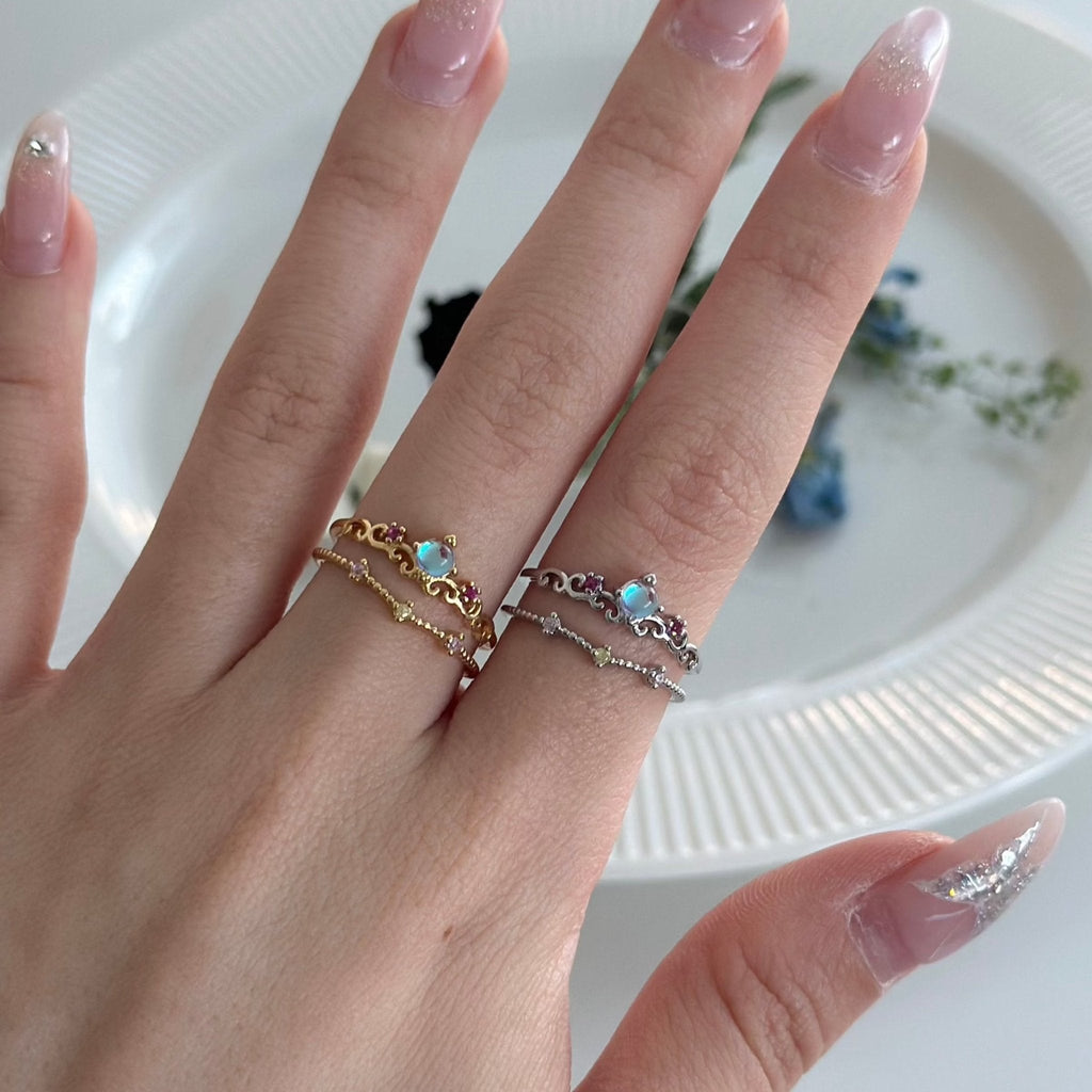 Silberner Aurora-Ring - Gretchen