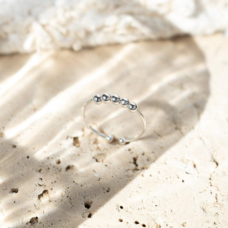 Fidget Perlenring - Verstellbar