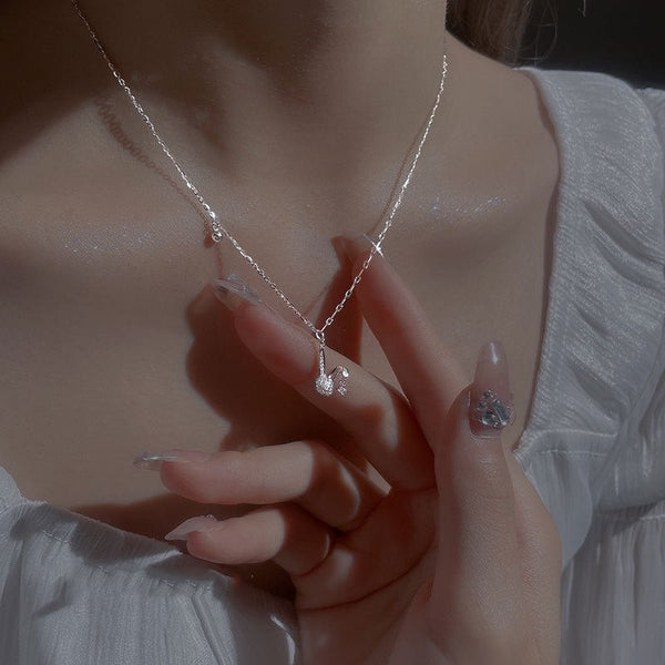 Silberne Hasenhalskette (massives Silber)