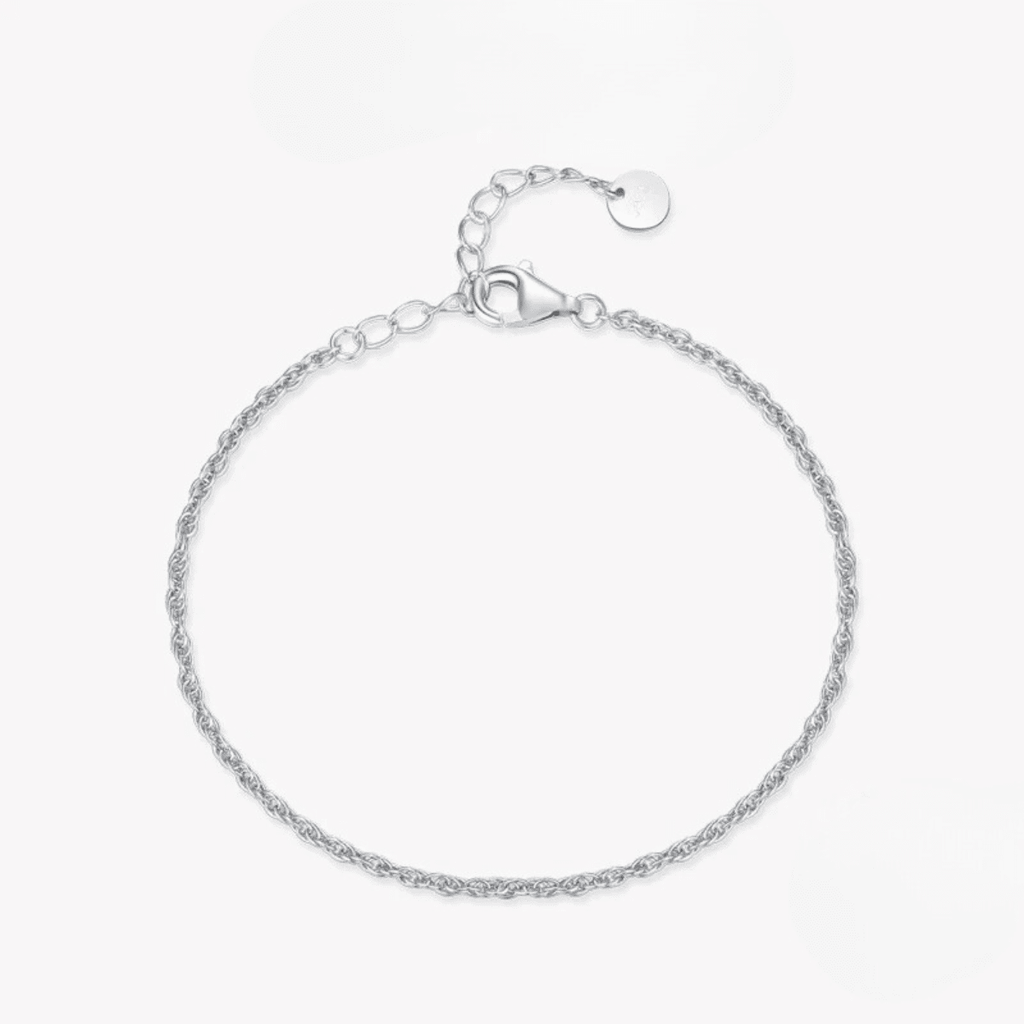 Verstellbares Armband „Elegance“ aus Silber