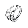 Silberner Zappelring