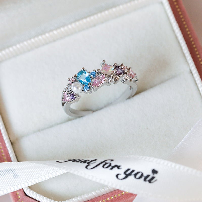 Silberner Prinzessinnenring - Leonor