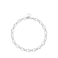 Silbernes Waves Elegance Armband