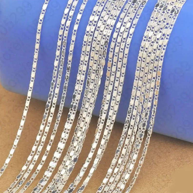 Chavri - Funkelnde Sterling Halskette