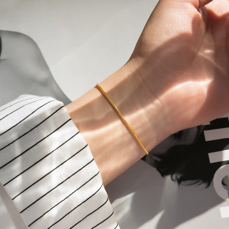 Carmiora - Mystische Schlange Kettenarmband
