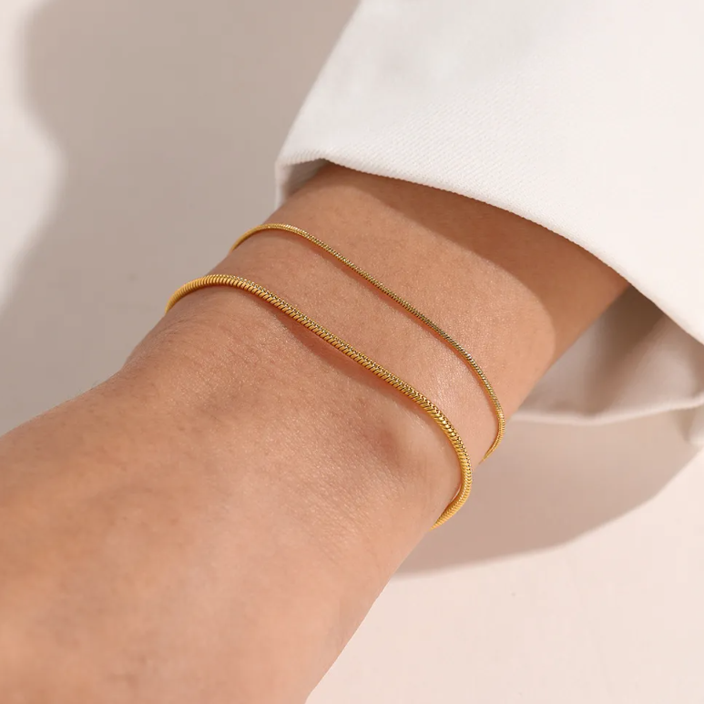 Carmiora - Mystische Schlange Kettenarmband