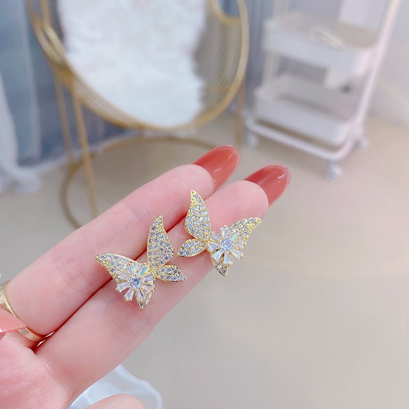 Spinning Butterfly-Kollektion (Ring/Ohrringe/Halskette)