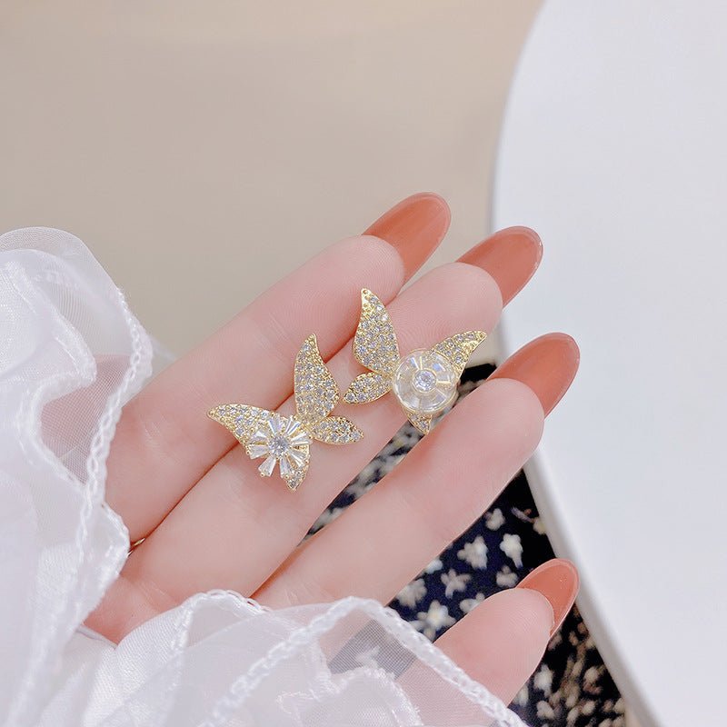 Spinning Butterfly-Kollektion (Ring/Ohrringe/Halskette)