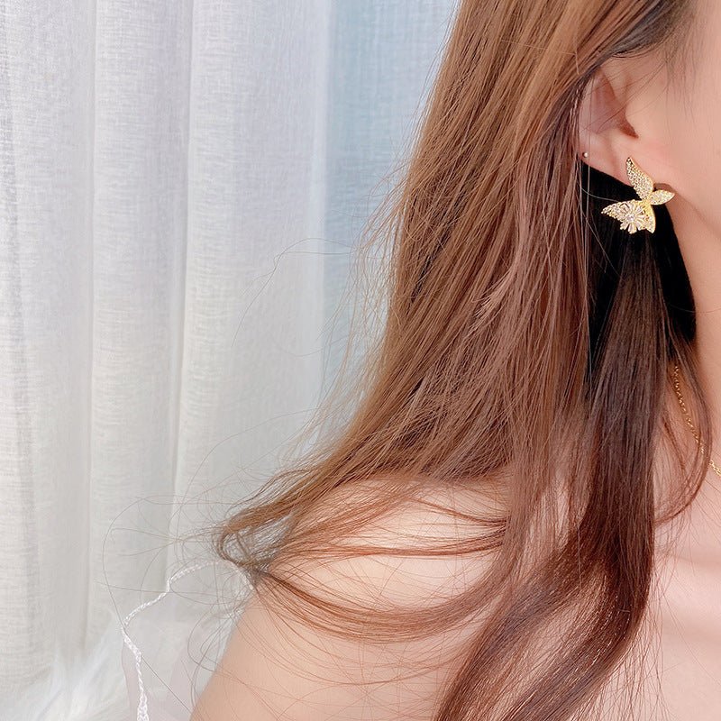 Spinning Butterfly-Kollektion (Ring/Ohrringe/Halskette)